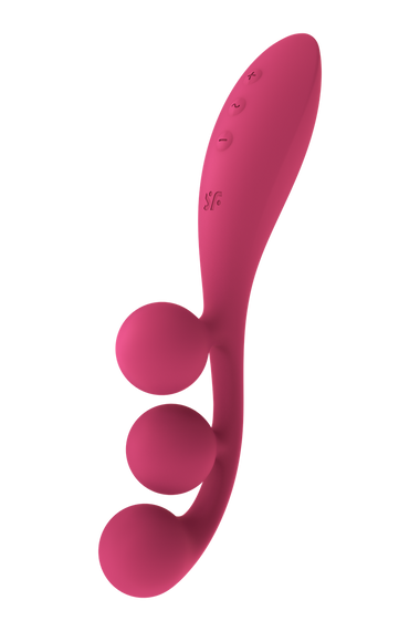 Мультивібратор Satisfyer Tri Ball 1 з трьома моторами, рожевий Sex Aura