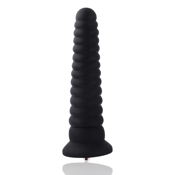 Анальний дилдо у формі вежі для секс-машин Hismith Tower shape Anal Toy, система KlicLok | Зображення 1