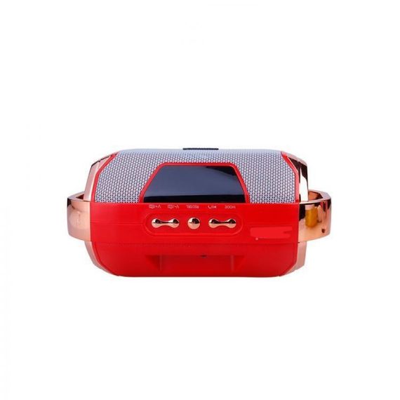 Колонка портативна XPRO WS 1833 10Вт USB, AUX, FM, Bluetooth червона (WS 1833) | Зображення 3