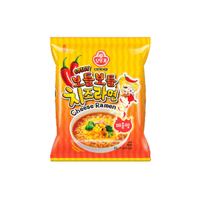 Корейський гострий рамен зі смаком сиру  111г Ottogi 8801045525761