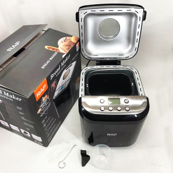 Хлібопічка RAF R.208, 600 Вт, до 1000 г, з функцією безглютенової випічки | Зображення 9