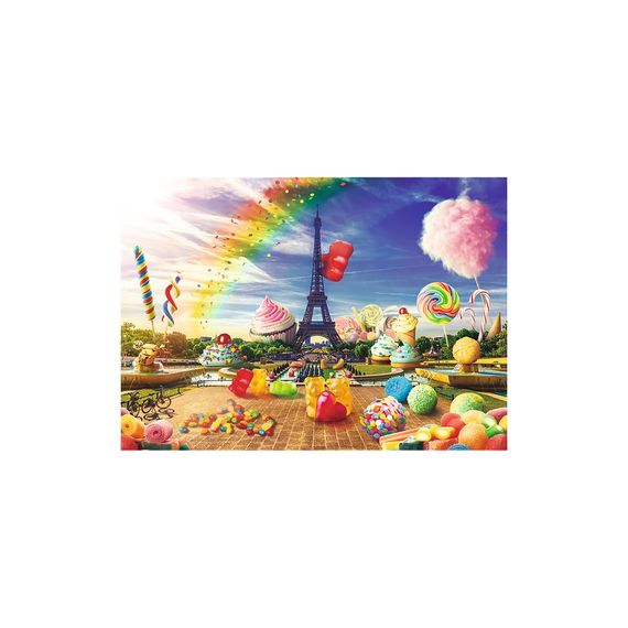Пазл Trefl Funny Cities Солодкий Париж 1000 елементів (5900511105971) | Зображення 1