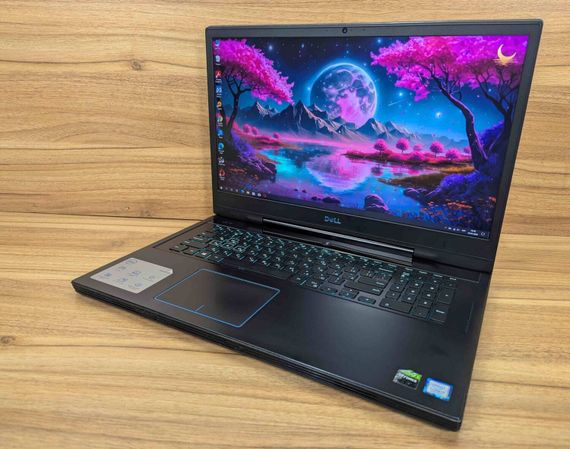 Игровой ноутбук Dell G7 7790 / 17.3" (1920x1080) IPS / Intel Core i7-9750H (6 (12) ядер по 2.6 - 4.5 GHz) / 16 GB DDR4 / 256 GB SSD + 1000 GB HDD / nVidia GeForce RTX 2060, 6 GB GDDR6, 192-bit / WebCam / Windows 10 б/у + Подарок Беспроводная мышь / USB | Зображення 4