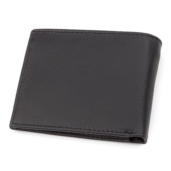 Мужской кошелек ST Leather 18352 (ST-1) натуральная кожа Черный | Зображення 1
