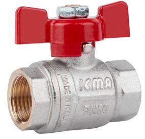 Кран кульовий Icma 1/2" прямий №349 (87349AD11)