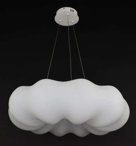 Люстра світлодіодна підвісна LED світильник для квартири на стелю лед 27241 Білий 40-140х65х65 см.