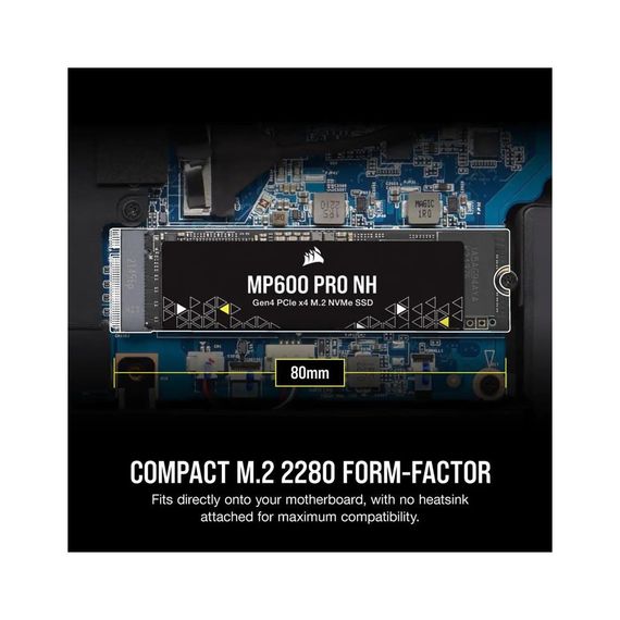 Накопитель SSD M.2 2280 1TB MP600 PRO NH Corsair (CSSD-F1000GBMP600PNH) | Зображення 2