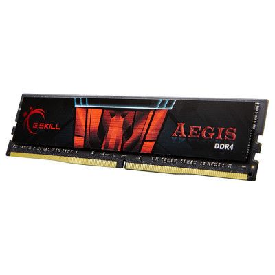 Модуль памяти для компьютера DDR4 16GB 2666 MHz AEGIS Black G.Skill (F4-2666C19S-16GIS) | Зображення 1