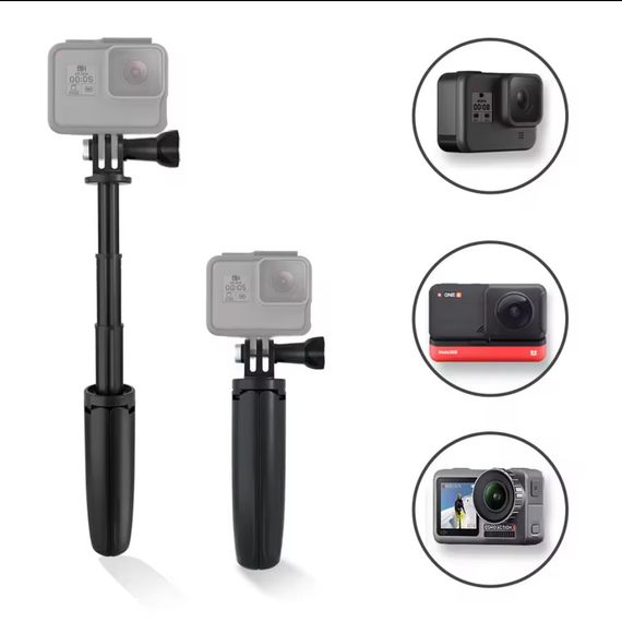 Мини штатив – монопод для экшн камер GoPro Xiaomi Sony SJсam DJI (2314042531) | Зображення 4