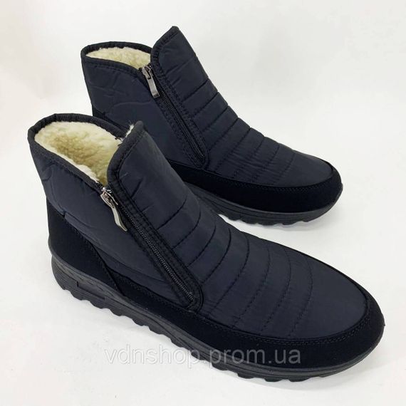 Акуратне зимове чоловіче взуття 45р, Кросівки зимові чоловічі натуральні, Кросівки утеплені для зими IM-42 | Зображення 6