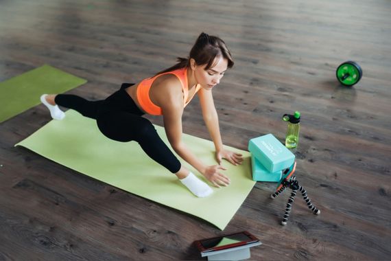 Блок для йоги PowerPlay 4006 Yoga Brick М'ятний | Зображення 4