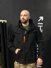 Тактична Військова куртка Чорний Tactical Series 5.0 Black