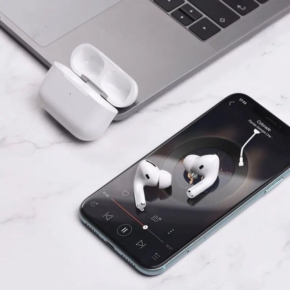 Бездротові навушники HOCO EW04 Plus True wireless BT headset White | Зображення 5