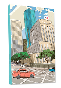 Блокнот 4Profi  "Streets note" mint 80 арк. формат А5 901470