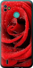 Чехол на Tecno Pop 5 BD2p Красная роза "529u-2412-17620"