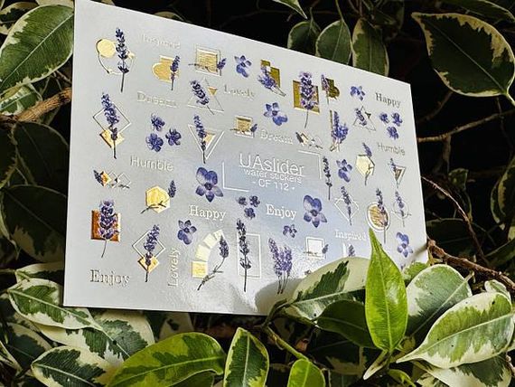 Фольгований слайдер UAslider CF 112 на водяній основі (7x10см) | Зображення 8