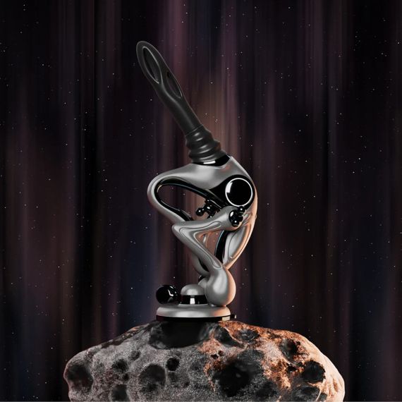 Секс-машина Upko UEROS Nexus Power Gray с фрикциями, вибрацией и вращательной стимуляцией, черная sexstyle | Зображення 2