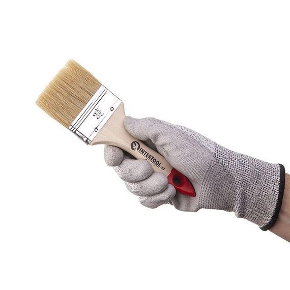 Пензель флейцевий 63*10*46 мм INTERTOOL KT-1263 | Зображення 2