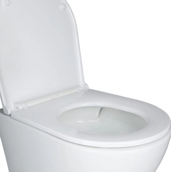 Набір Qtap Nest 4 в 1 підвісний унітаз Robin Ultra Quiet 490x365x325 + комплект інсталяції QT1333046EUQW45147 | Зображення 6