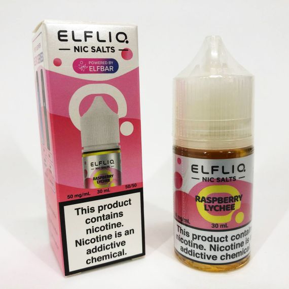 Жидкость ELFLIQ 30 мл 5%. Малина Личи (Raspberry Lychee) | Зображення 4