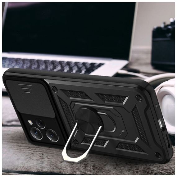 Чохол до мобільного телефона BeCover Military Poco X5 Pro 5G Black (709114) | Зображення 1