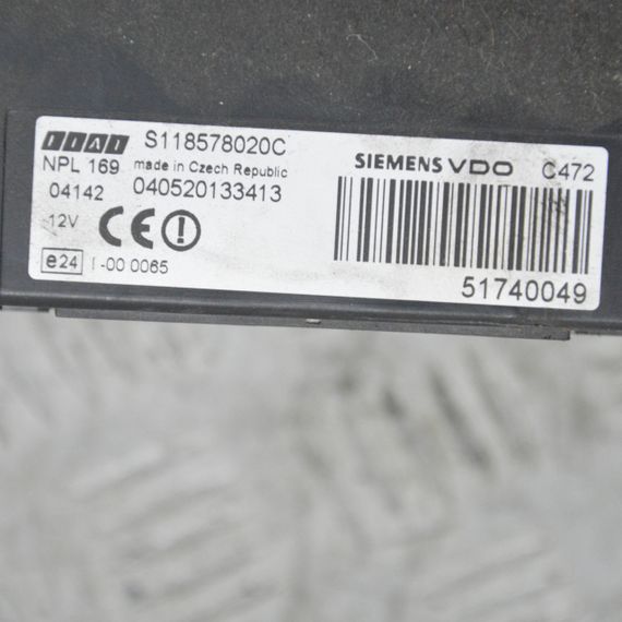 Блок керування BSI 1.2 Fiat Panda II 2003-2012 Модуль комфорту БСІ Фіат Панда 2 S118578020C | Зображення 2