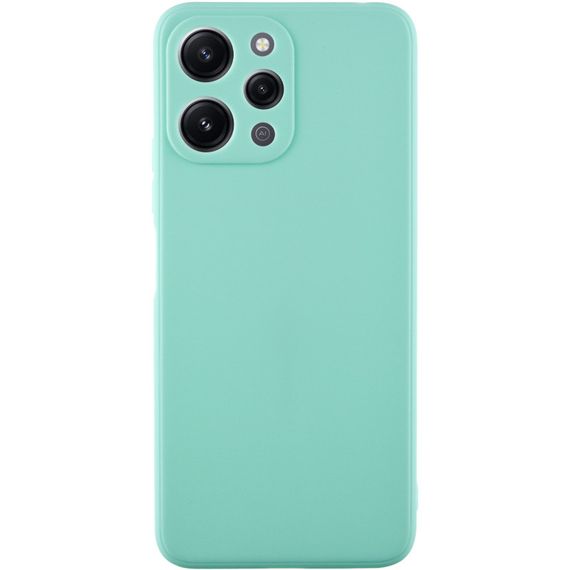 Силиконовый чехол Candy Full Camera для Xiaomi Redmi 12 Зеленый / Menthol