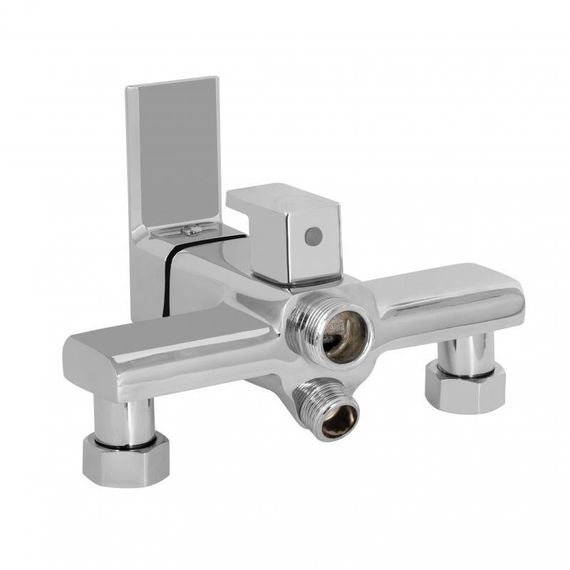 Смеситель для ванны Lidz Dozorca 005 с поворотным изливом (c душевым гарнитуром) (k35) LDDOZ005CRM45405 Chrome | Зображення 4