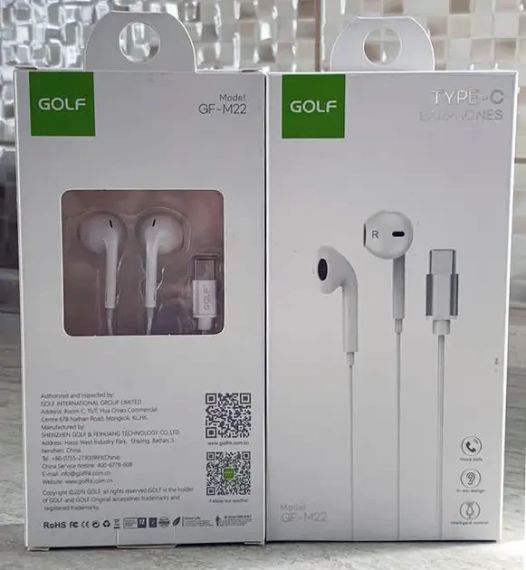 Наушники вакуумные GOLF M22 TYPE-C | Зображення 3