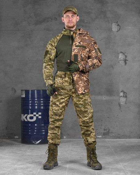 Костюм тактический 4в1 kit куртка softshell pixel ВТ6806