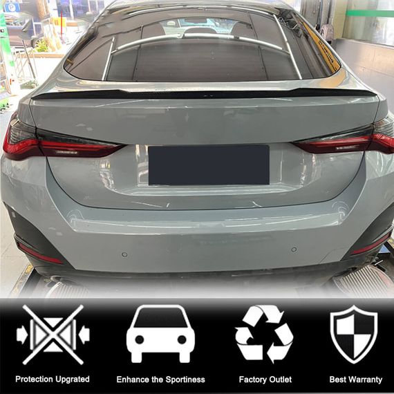 Спойлер V1 (для G26, Карбон) для BMW 4 серия G22/23/26 2020- гг | Зображення 2
