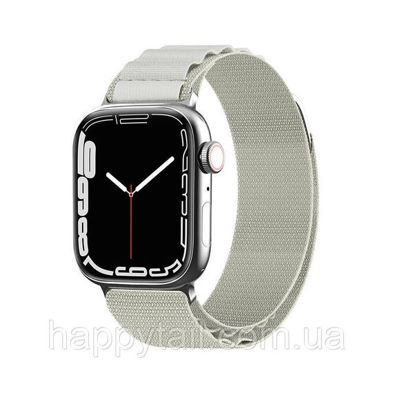 Ремінець для смарт годинників Apple Watch ремінці для фітнес годинників Зелений UR160GR Білий
