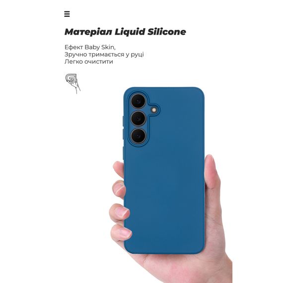 Чохол до мобільного телефона Armorstandart ICON Samsung S25 FE 5G Dark Blue (ARM87039) | Зображення 6