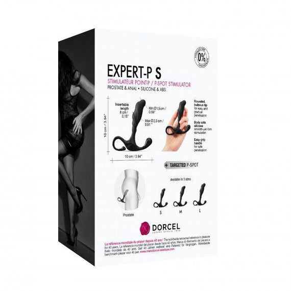 Ручний ергономічний масажер простати Dorcel Expert P size S sexstyle | Зображення 5