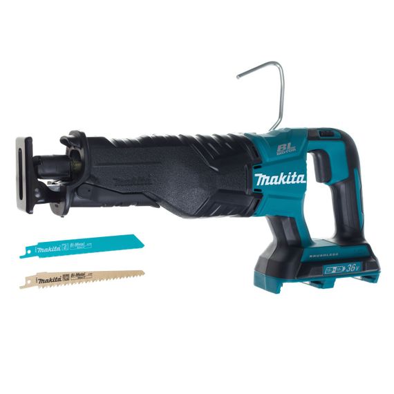 Пила шабельна акумуляторна Makita JR001GM201 (32 мм, 2300/3000 об/хв, 1100 Вт, BL, XGT) | Зображення 2