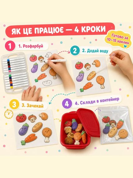 Набір для малювання 3D малюнків з маркерами | Зображення 3
