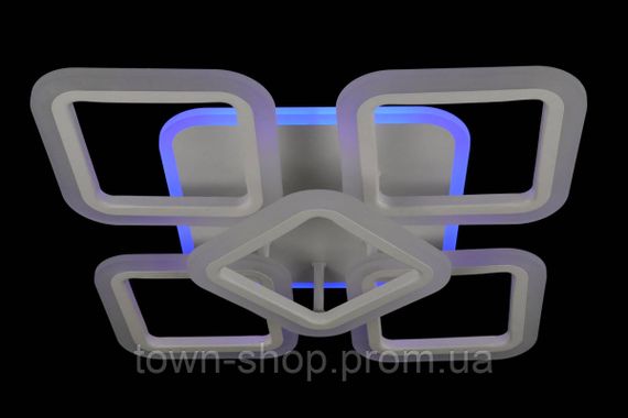 Люстра потолочная LED с пультом A2400/4+1S-RGB-wh Белый 11х41х55 см. | Зображення 7