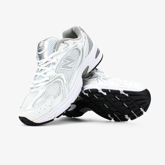 Кросівки весна літо New Balance колір білий/срібний | Зображення 3