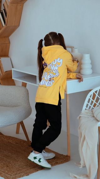 Худі для дівчинки Носи своє 158 Жовтий (p-4743-156969) | Зображення 8