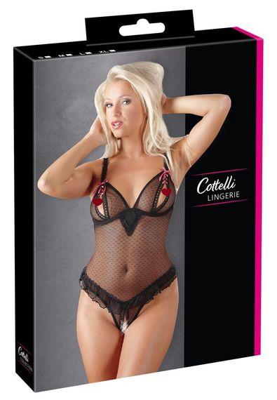 Боди КОНФЕТКА черное sexstyle