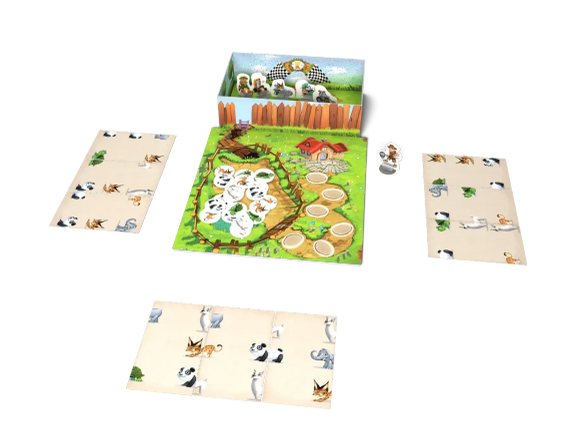 Настольная игра Zoo Run (Гонки в зоопарке) | Зображення 2