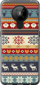 Чехол на Nokia 5.3 Рождественский орнамент "3303u-2102-17620"