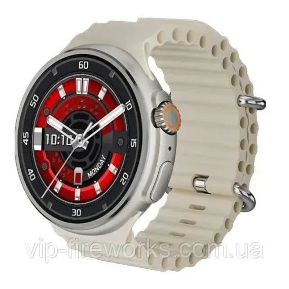 Смарт часы круглые Smart Watch V3 ULTRA MAX-1.6дюймов-поддержка звонков, спортивные режимы | Зображення 1