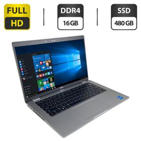 Ультрабук Б-клас Dell Latitude 5420 / 14" (1920x1080) IPS / Intel Core i5-1145G7 (4 (8) ядра по 2.6 - 4.4 GHz) / 16 GB DDR4 / 480 GB SSD M.2 / Intel Iris Xe Graphics / WebCam / Windows 10 Pro б/в