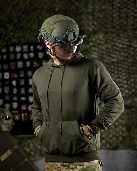 Тактична худі MAKLIN молодь олива ДЛ7045 | Зображення 2