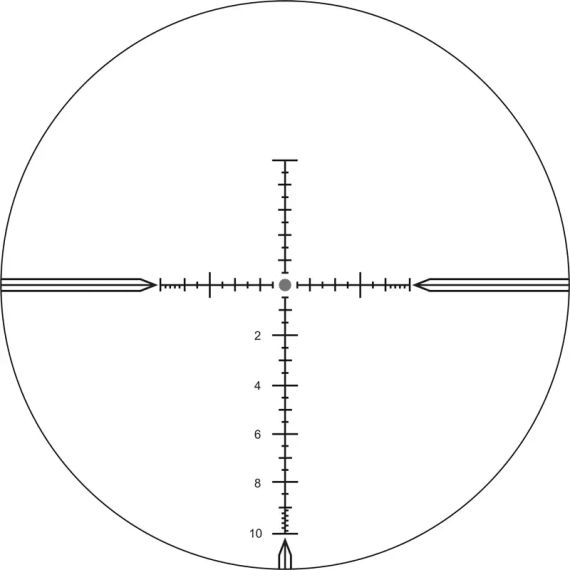 Приціл оптичний XD Precision Black-LR F1 4-24x50 сітка MPX1 | Зображення 9