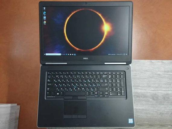 Ноутбук Dell Precision 7710 17,3"FHD,IPS/i5-6300HQ/8GB/AMD W5170M 2GB/256SSD | Зображення 1