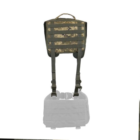 Лямки для ремінно-плечової системи (РПС) Militex Cordura Pixel | Зображення 2