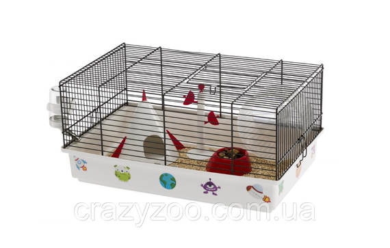 Клітка для хом'яків Ferplast Criceti 9 Space біла 46х29.5х23 см 57009060