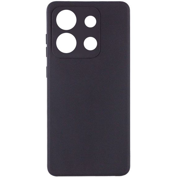 Силиконовый чехол Candy Full Camera для Infinix Smart 7 HD Черный / Black